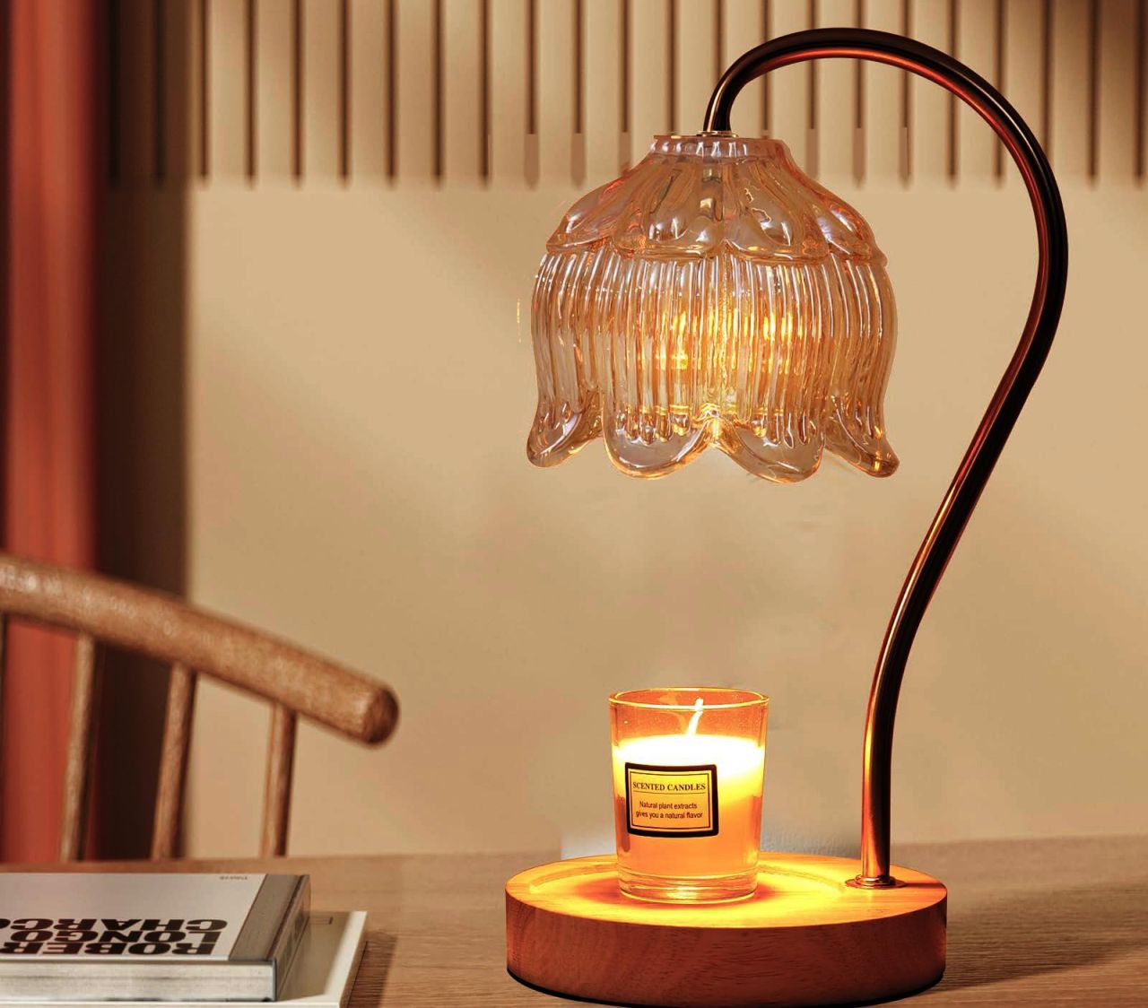 GEEZO Fragrance Candle Warmer Lamp