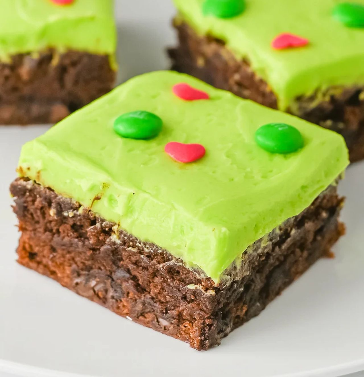 Grinch Brownies