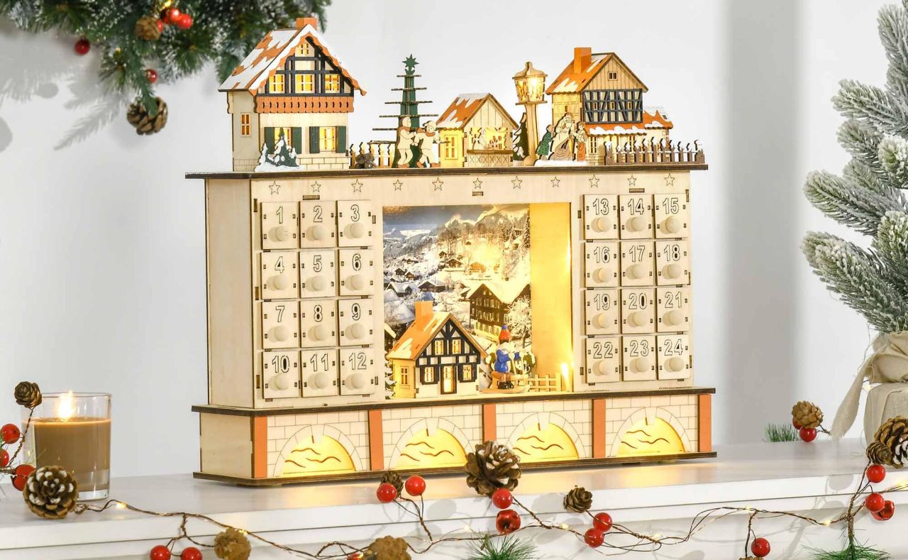HOMCOM Christmas Advent Calendar