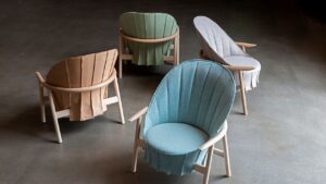 HidaHida Chair by Kengo Kuma