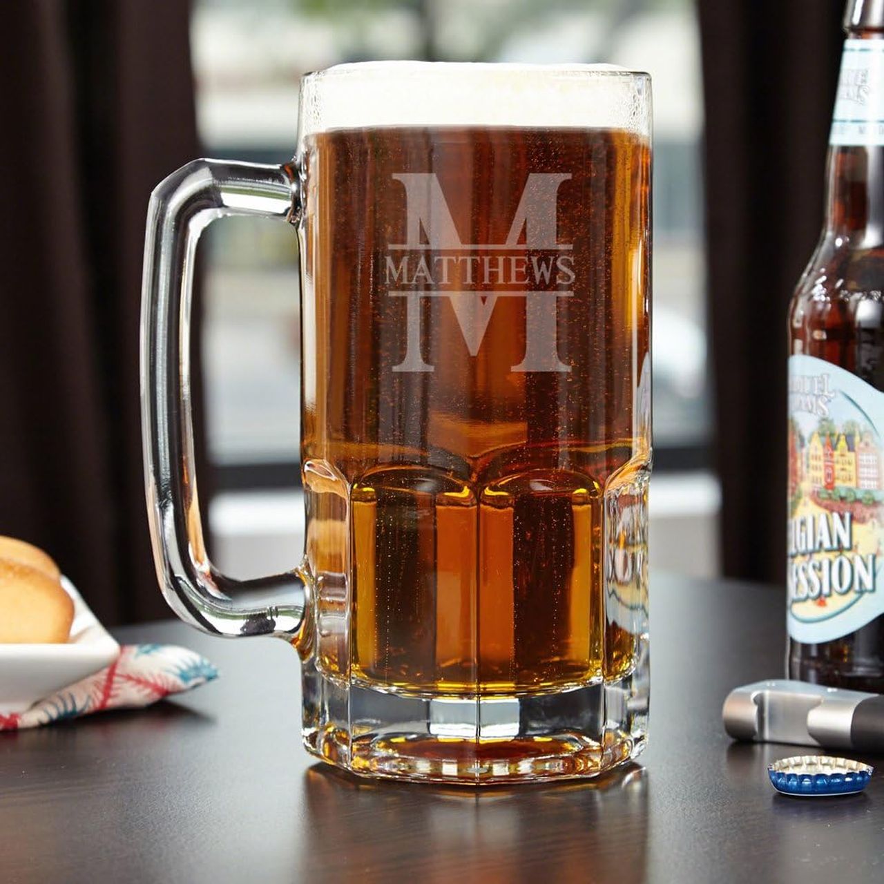 HomeWetBar Personalized Colossal Beer Mug