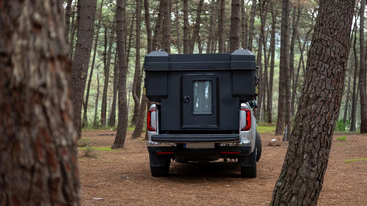 Hotomobil Launches World’s Lightest Pickup Camper Topper
