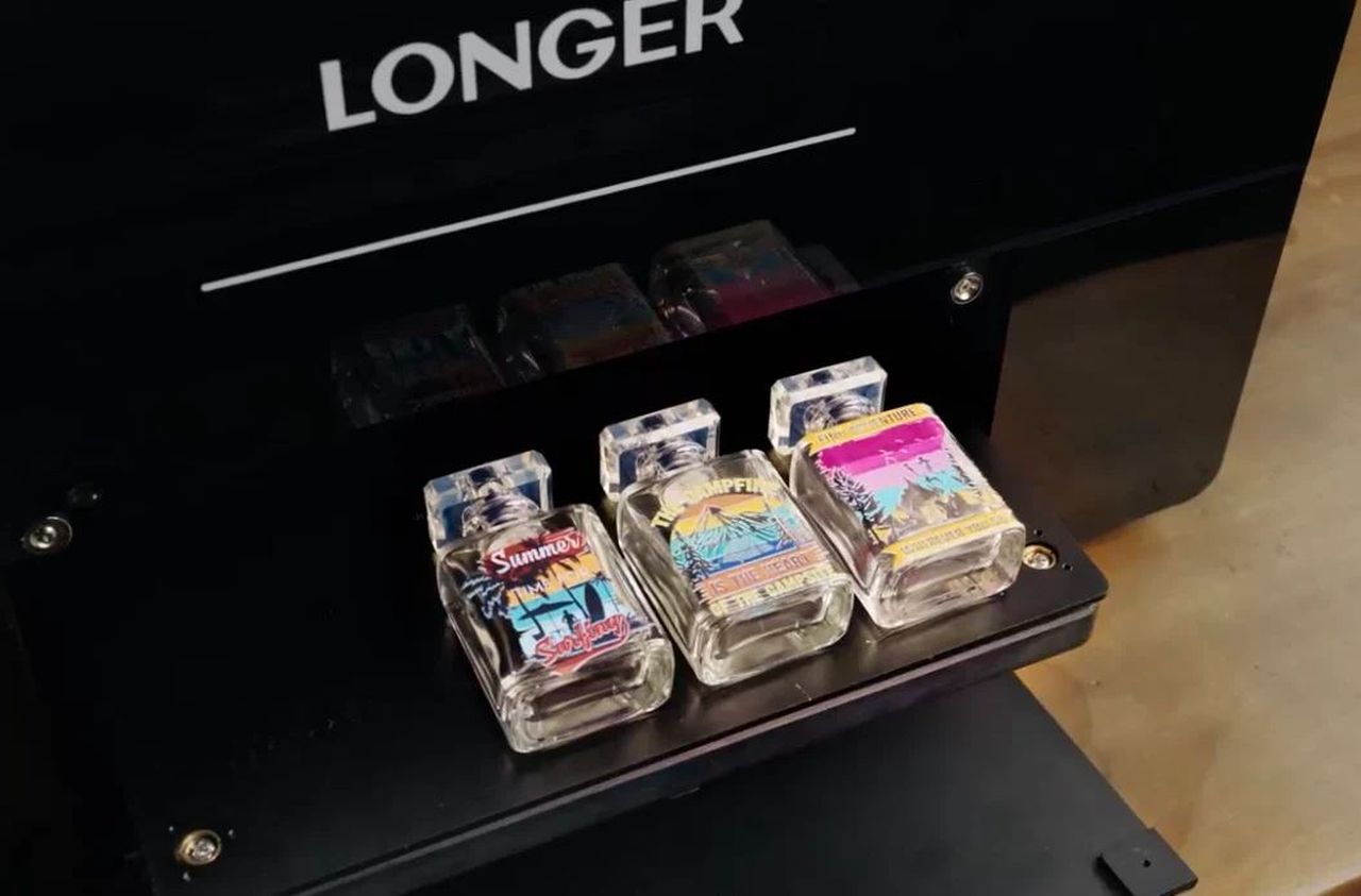 Longer ePrint Personal UV Printer With 3D Texture Prints on Clothing, Glass, Metal, Acrylic, Wood, Leather and More!