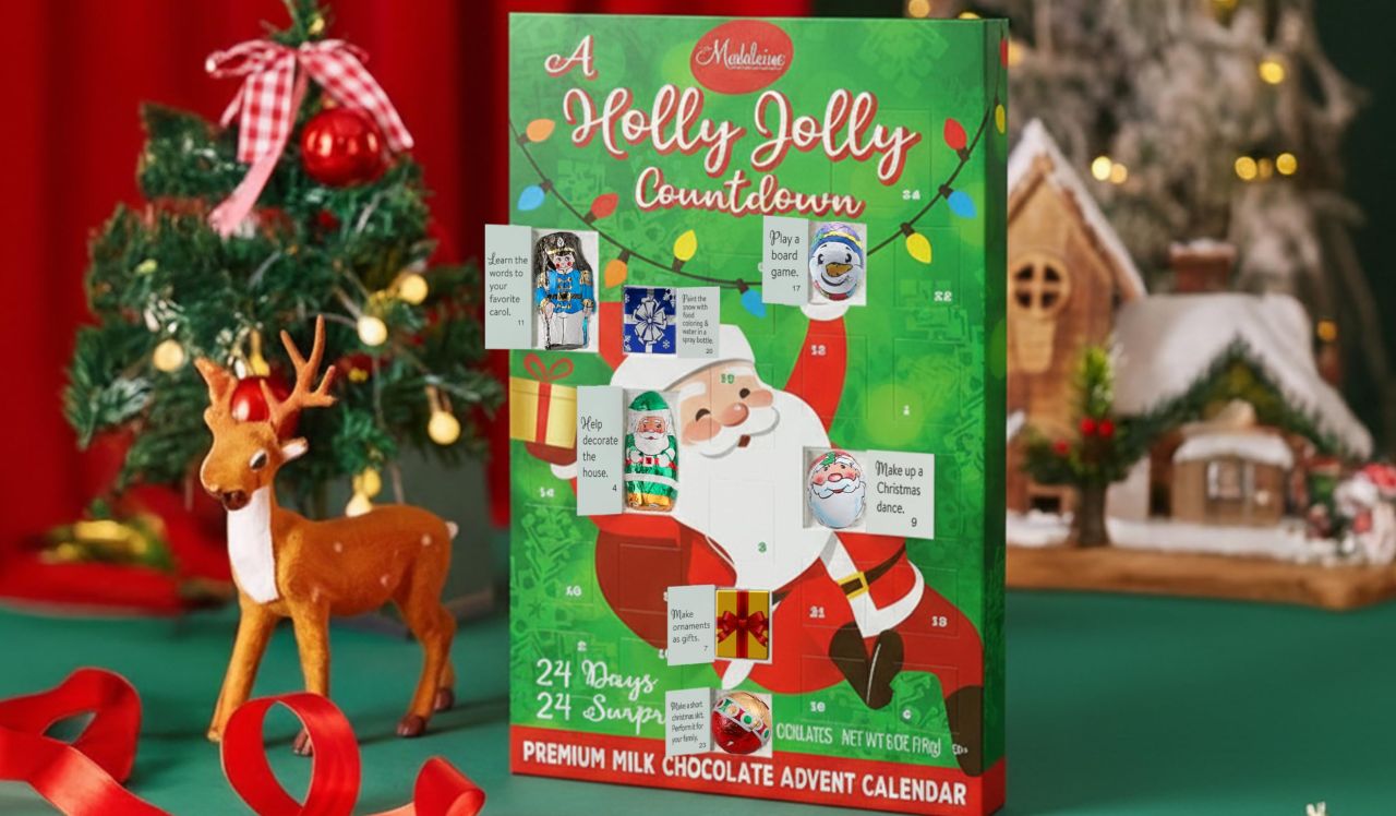 Madelaine 2025 Chocolate Advent Calendar for Kids