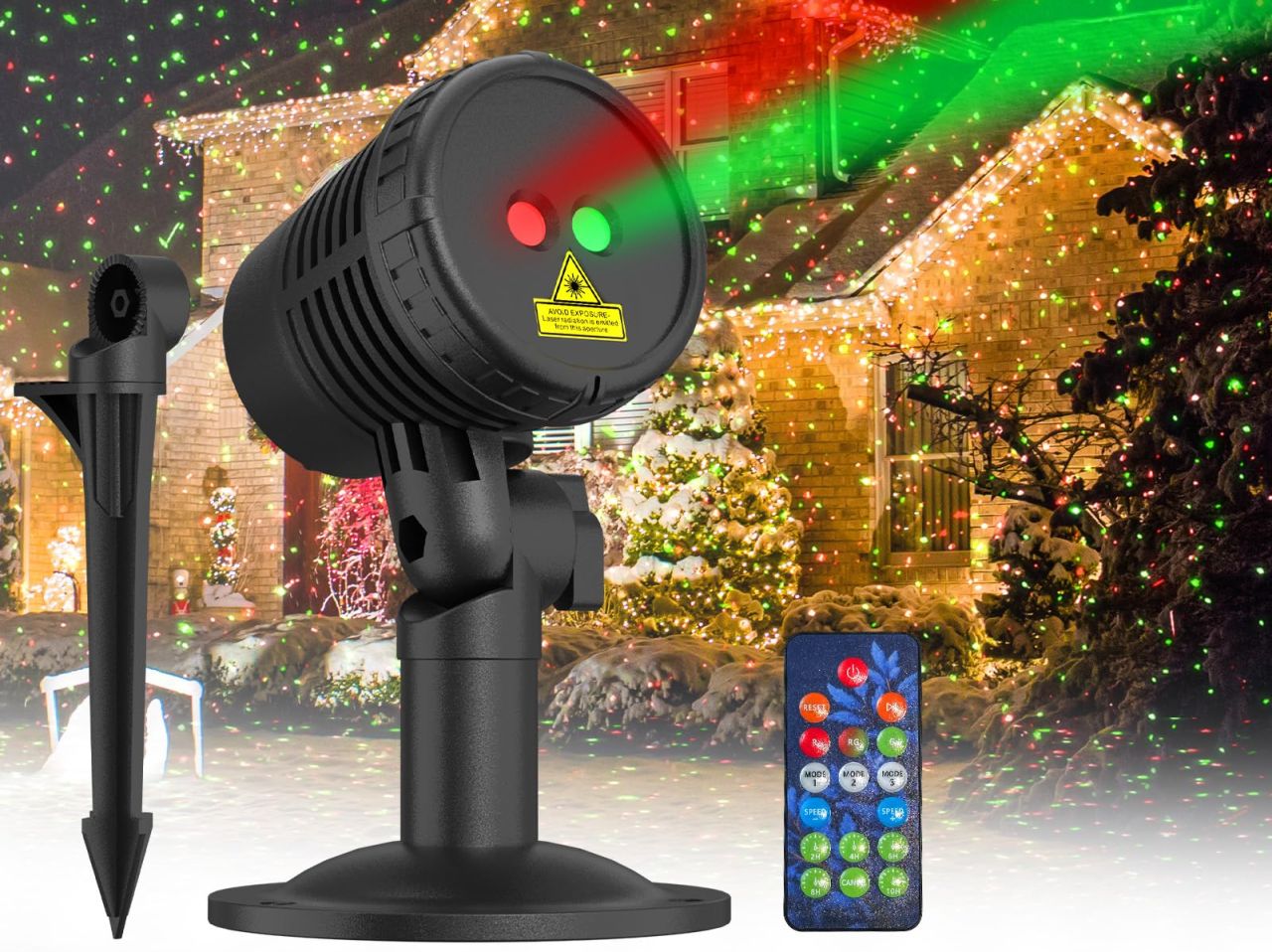 Madoury Christmas Projector Lights