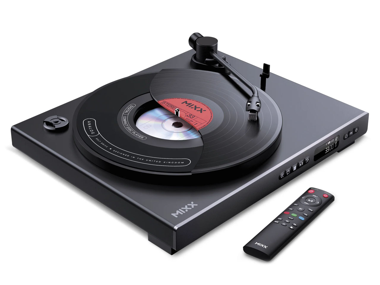 Mixx Audio Mixx Analog Plus 2-in-1 Turntable player