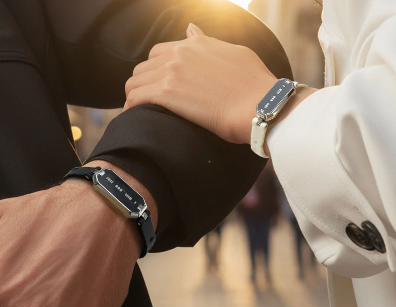 Morse Love Touch Bracelets with Silicone