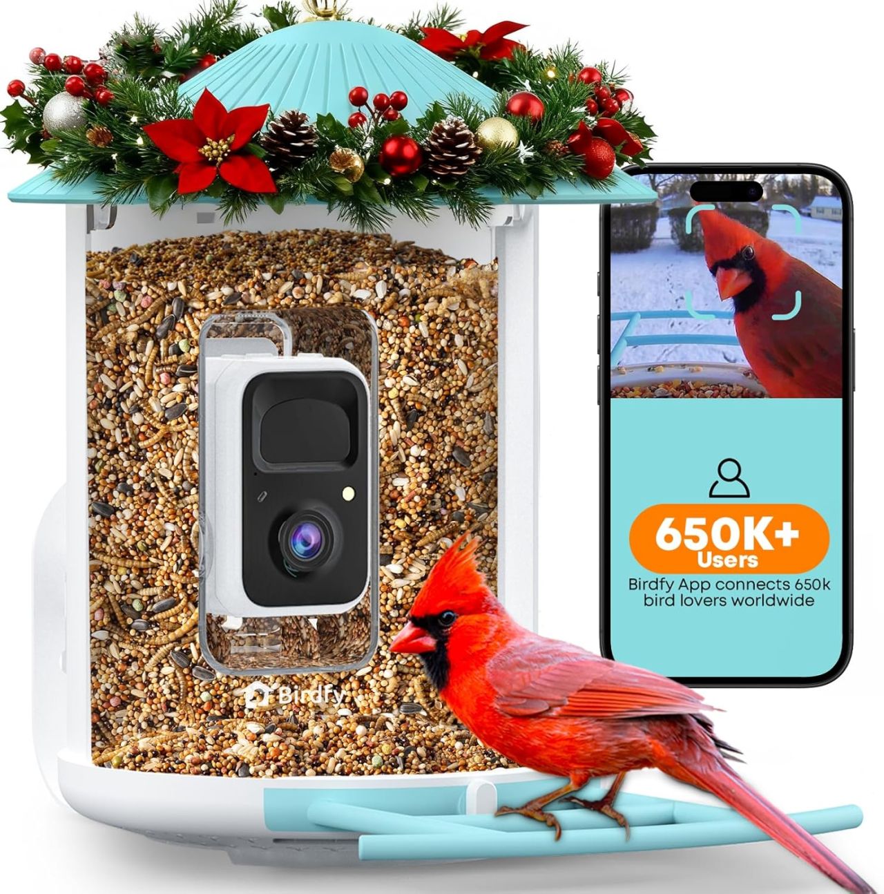 NETVUE by Birdfy Smart Bird Feeder with Camera