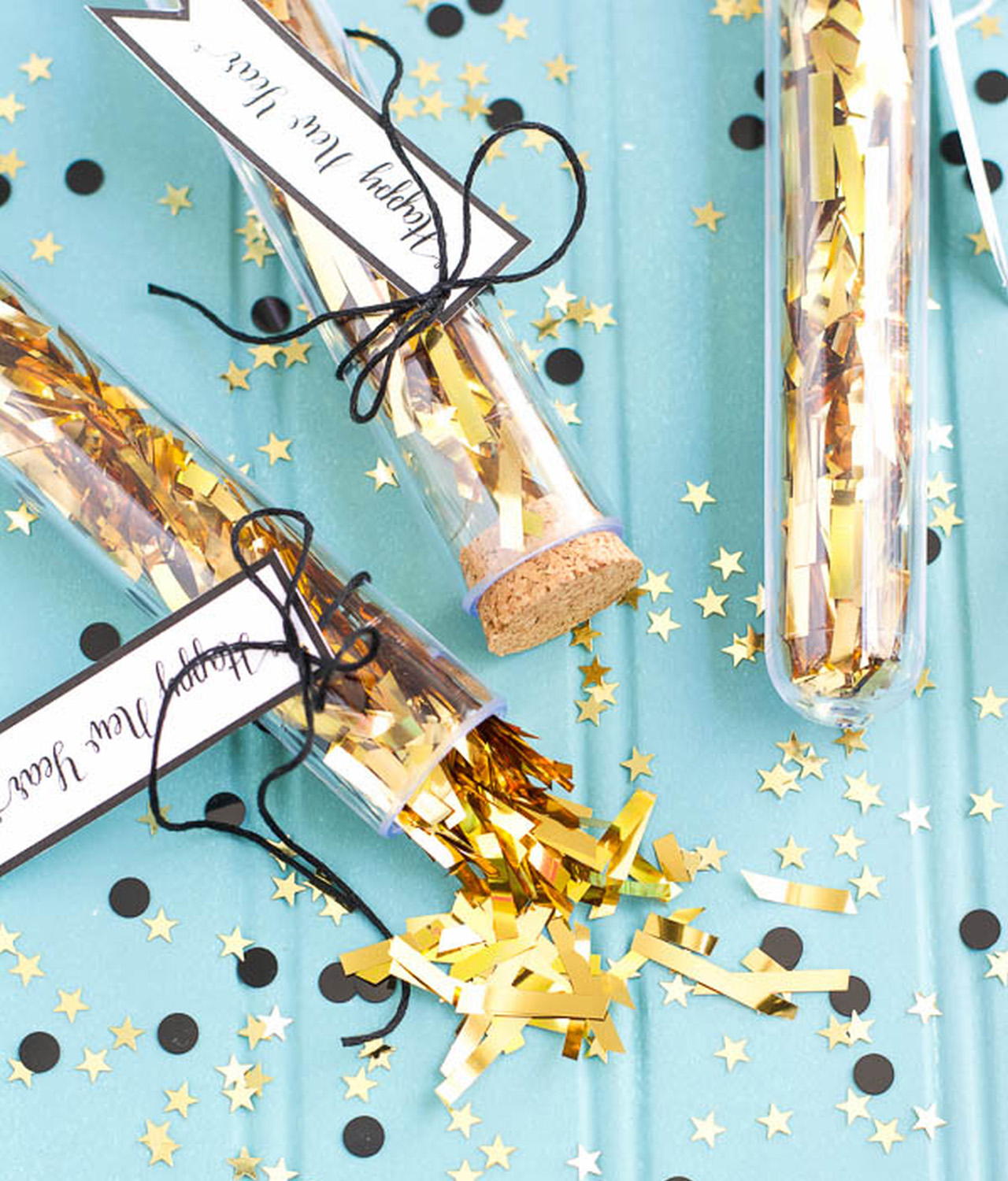 New Year’s Confetti Party Favors