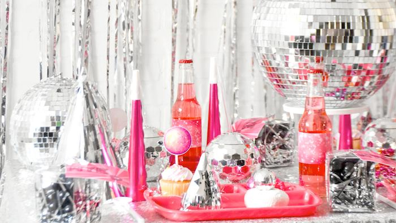 New Year’s Eve Disco Party with FREE NYE Printables