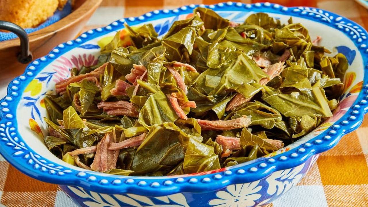 New Years Good Luck Food recipe ideas - Collard Greens