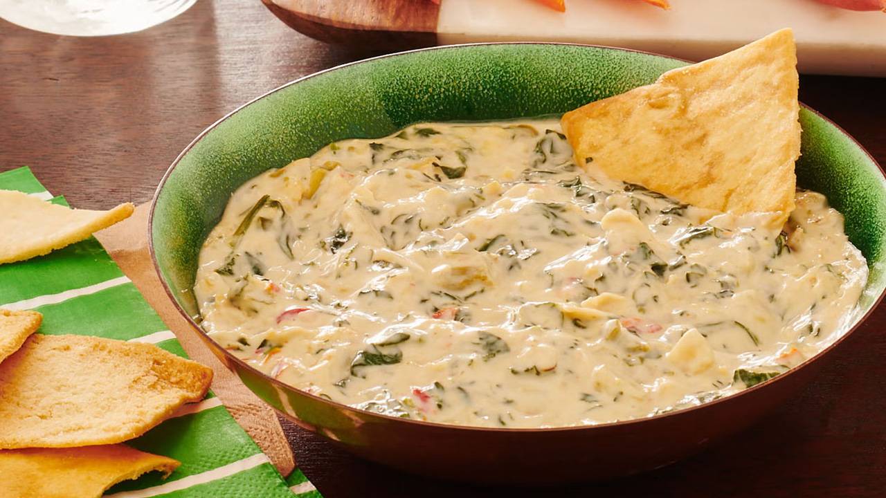 New Year’s Party Appetizers - Artichoke Dip