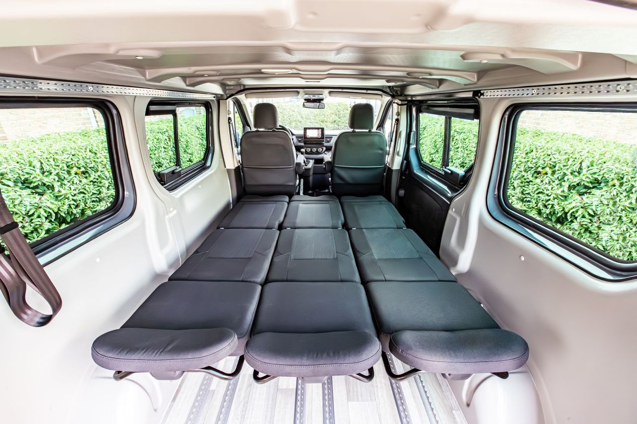 Nissan Primastar FlexVan Features Modular Seating System