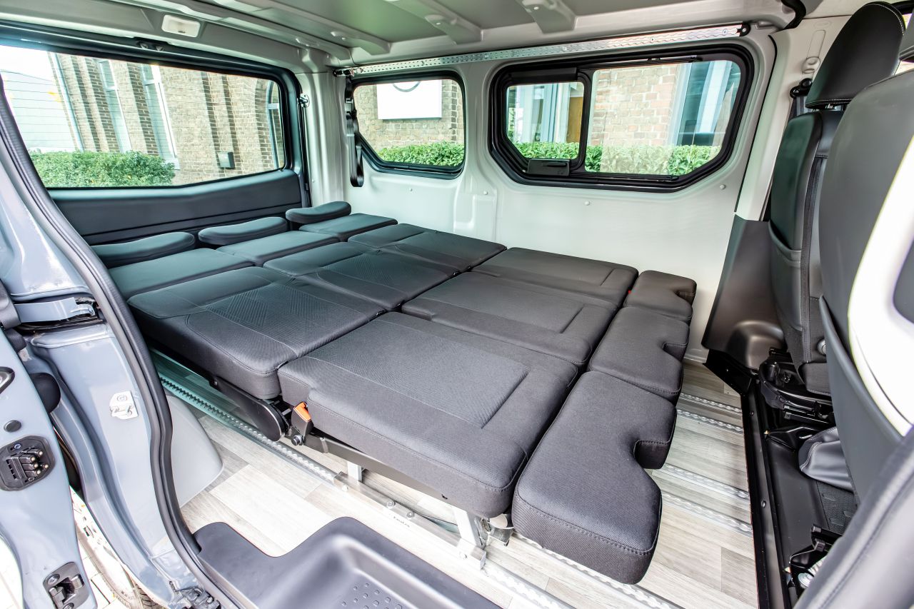 Nissan Primastar FlexVan Features Modular Seating System