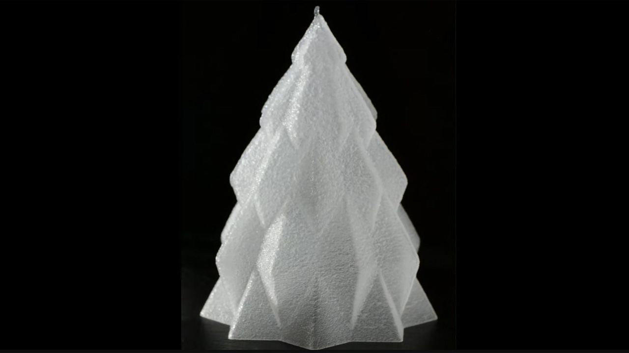 Researchers From University of Amsterdam 3D-Printed Christmas Tree Made Entirely of Ice