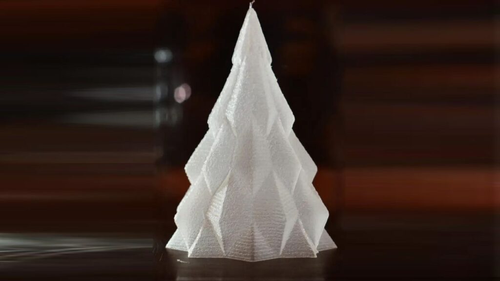 Researchers From University of Amsterdam 3D-Printed Christmas Tree Made Entirely of Ice