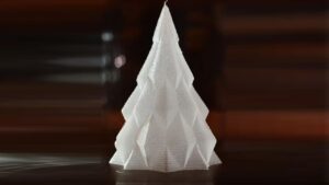 Researchers From University of Amsterdam 3D-Printed Christmas Tree Made Entirely of Ice