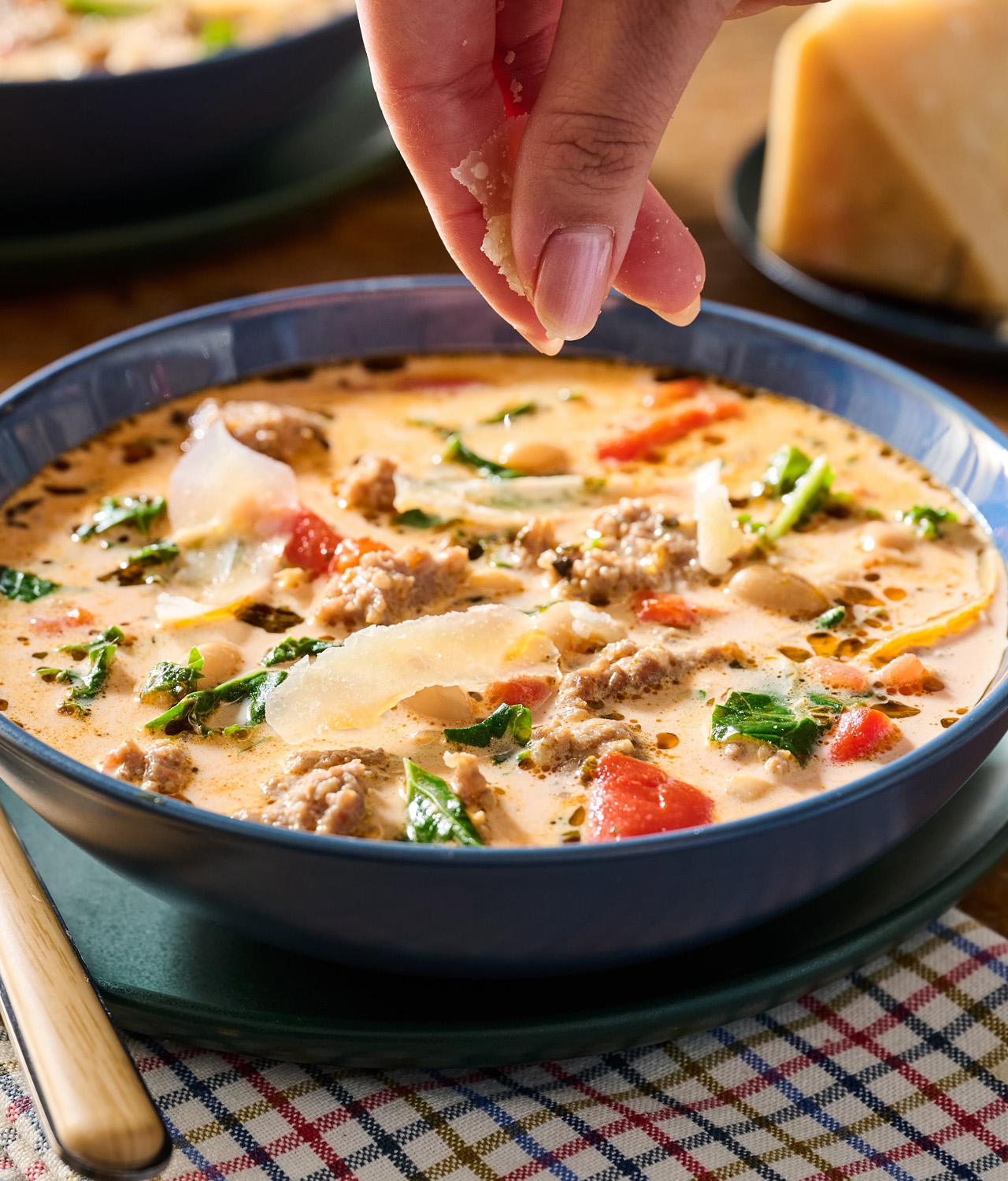 Sausage, White Bean, and Kale Soup