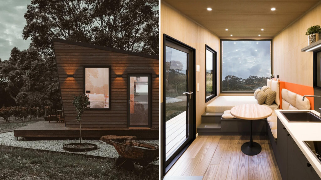 Ambra Tiny House Offers Clutter-Free Open Layout in 161 sq. ft. Footprint Single-Floored Tiny House Ambra Delivers Visual Spaciousness Despite 161 sq. ft. Size
