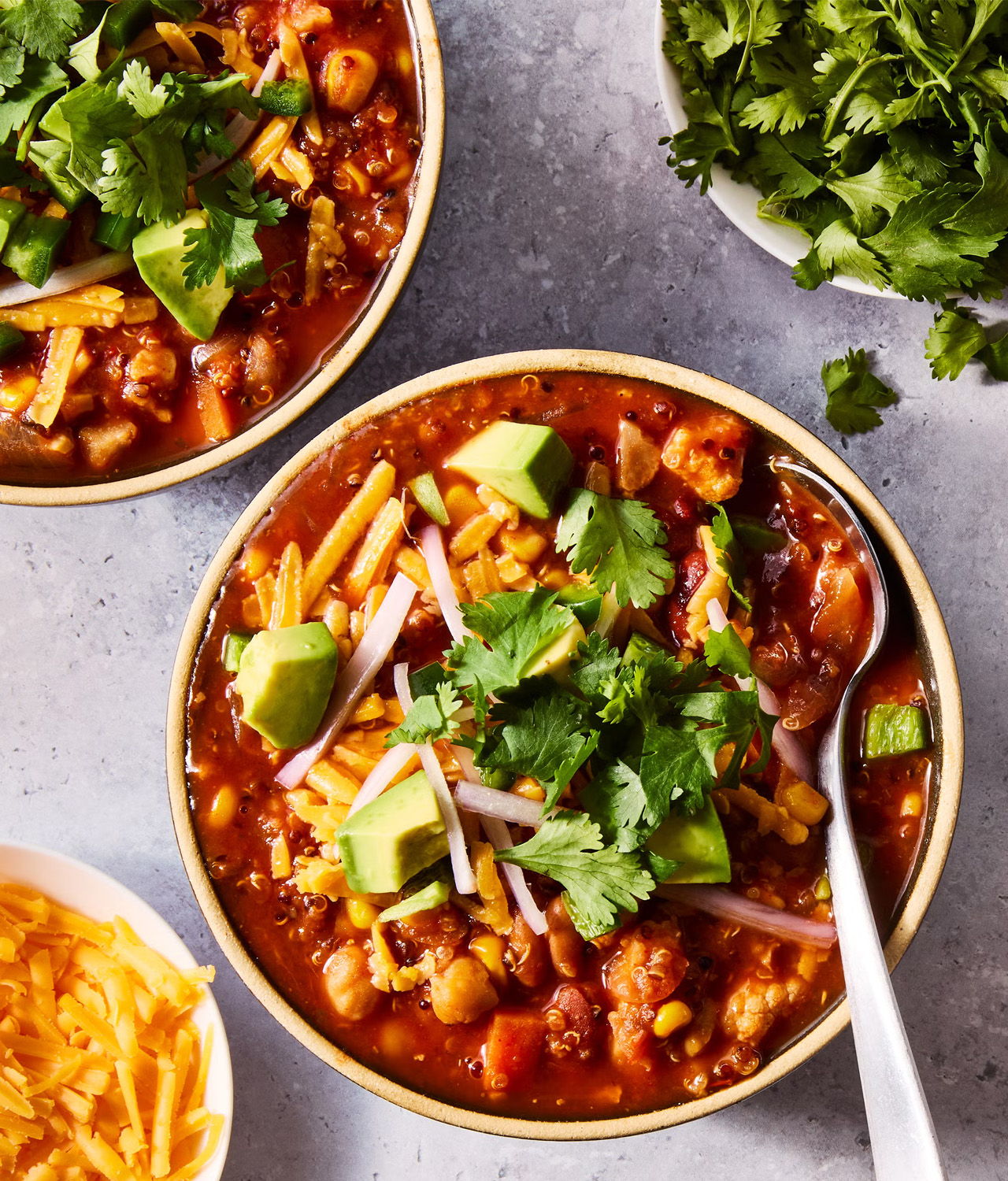 Slow-Cooker Quinoa Chili
