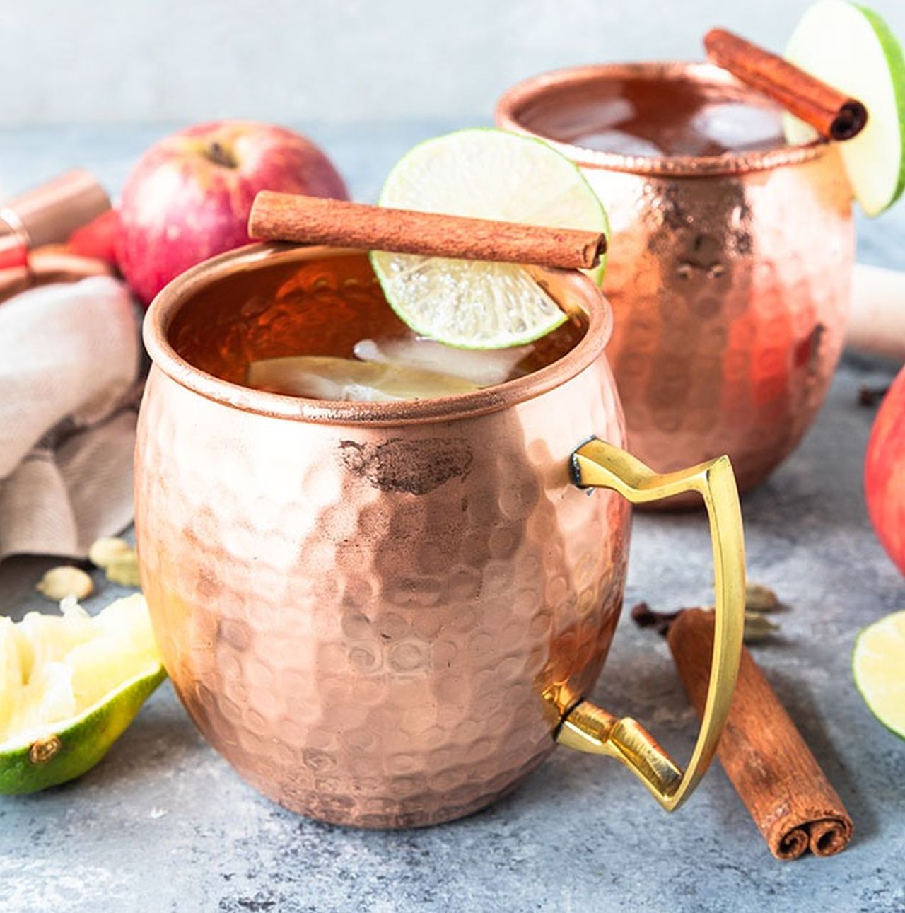 Spiced Apple Cider Mule