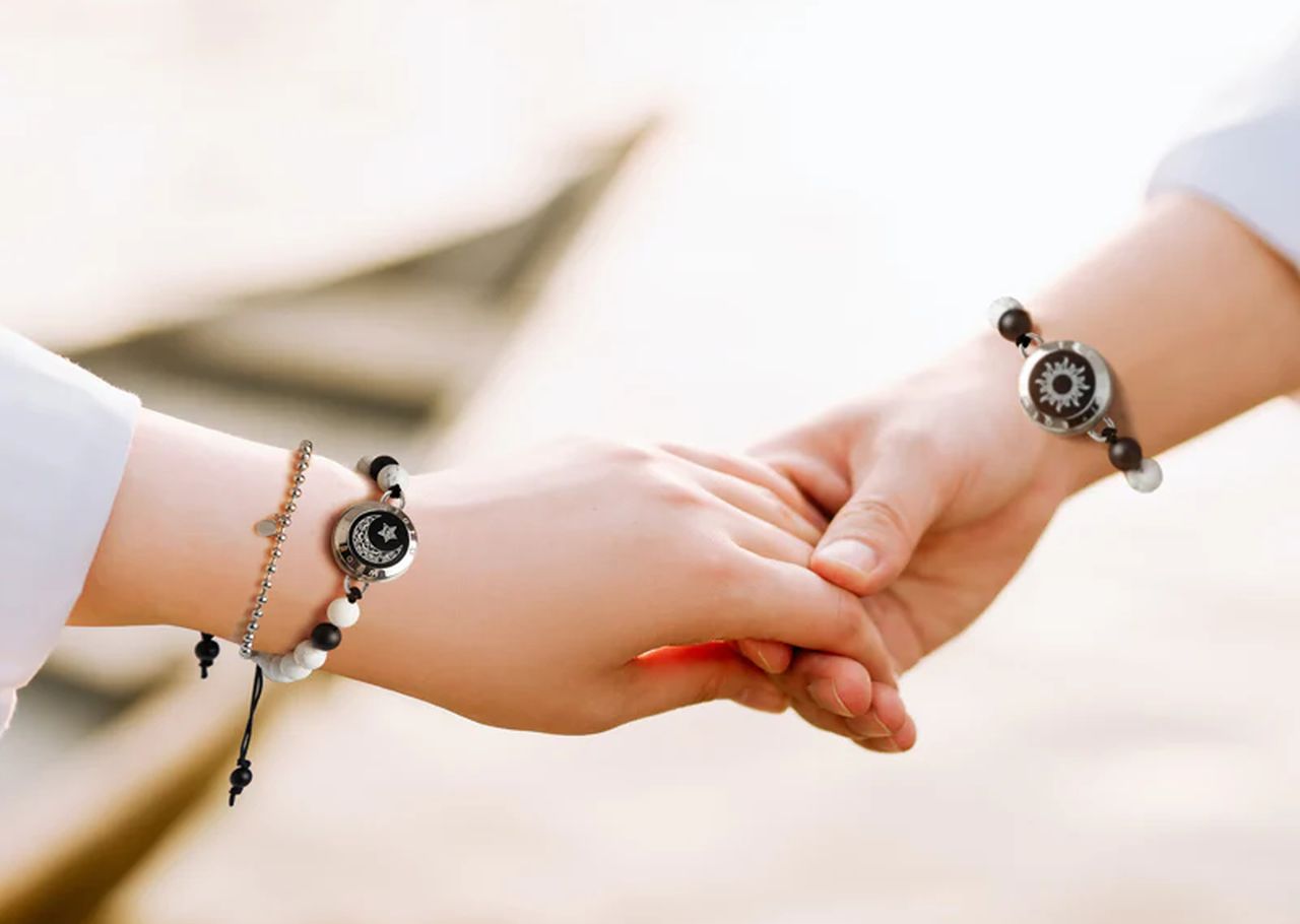 Sun & Moon Touch Bracelets with Matching Beads