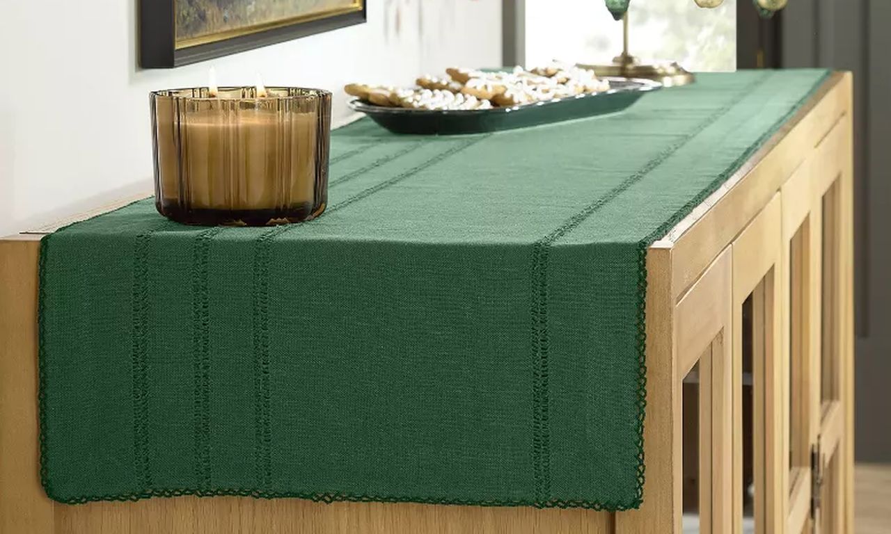 Tonal Trim Table Runner