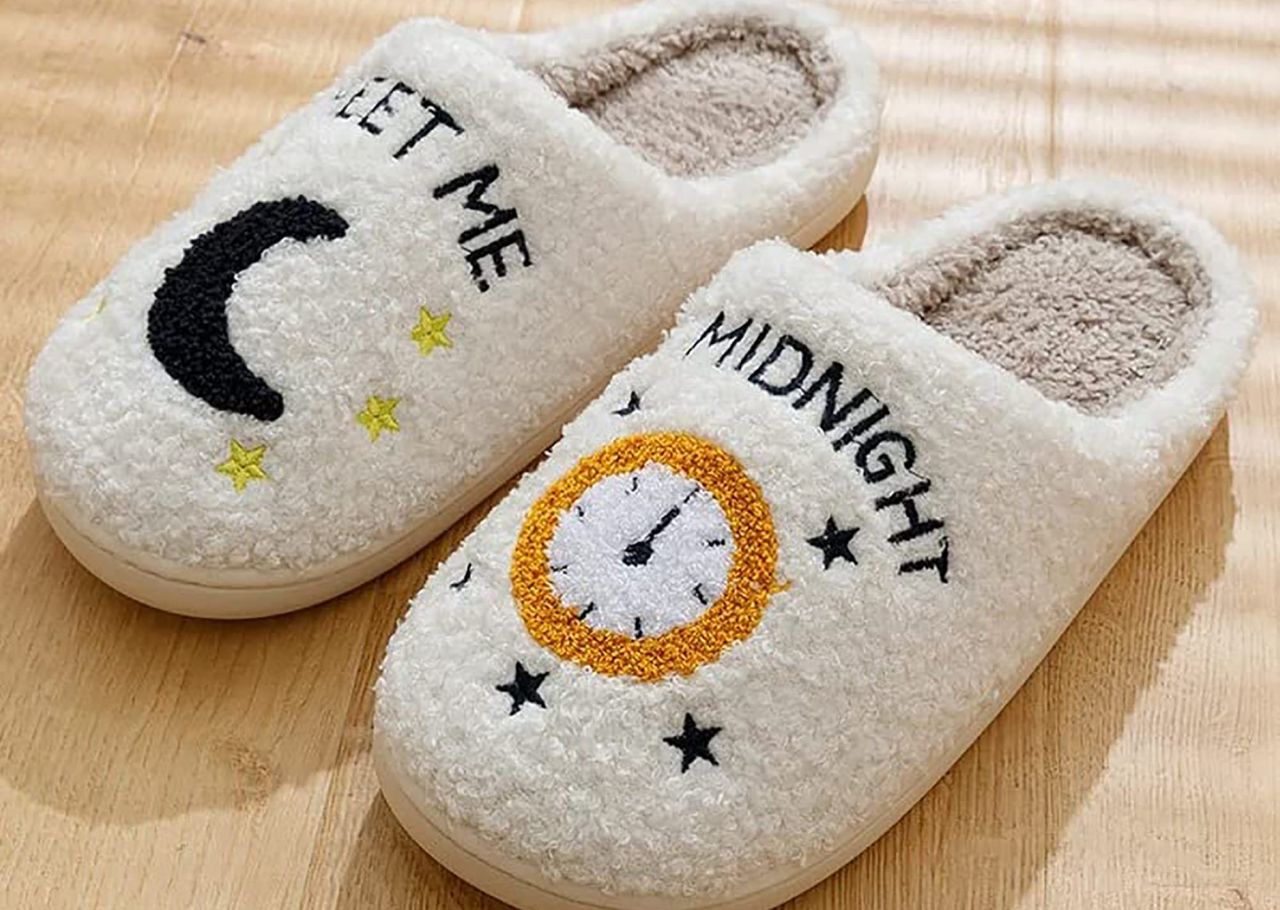 Unisex Meet Me at Midnight Slippers