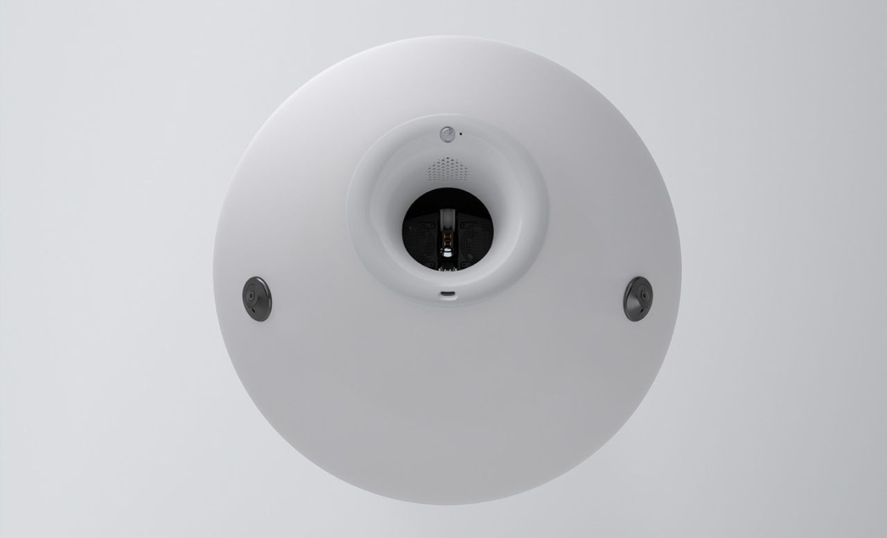 White Rabbit Home Robot Moves With You to Provide Light and Music on the Spot