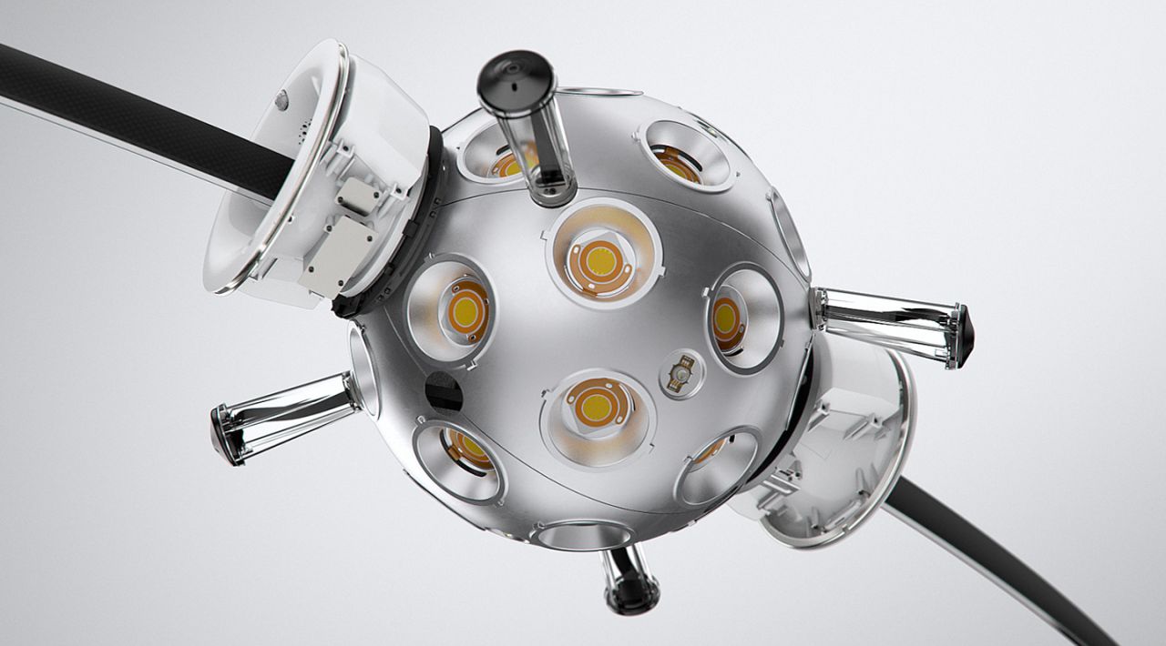 White Rabbit Home Robot Moves With You to Provide Light and Music on the Spot