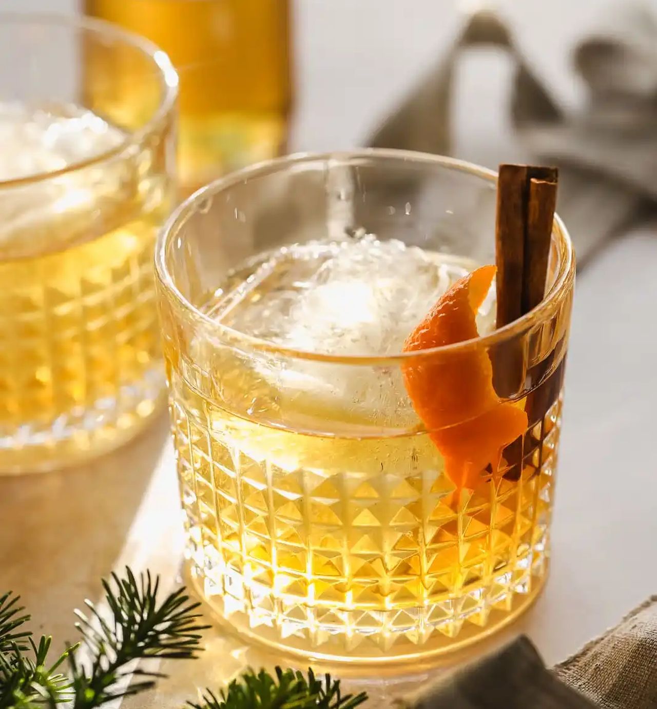 Winter Spiced Old Fashioned