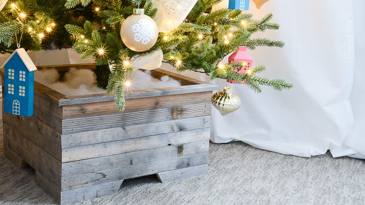 Wooden Christmas Tree Stand