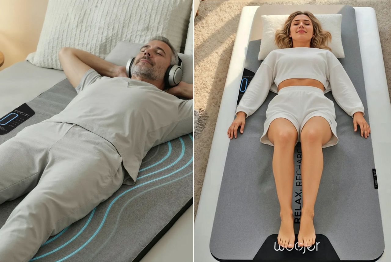 Woojer Haptic Wellness Mat Turns Sounds Into deep, Full-Body Vibrations