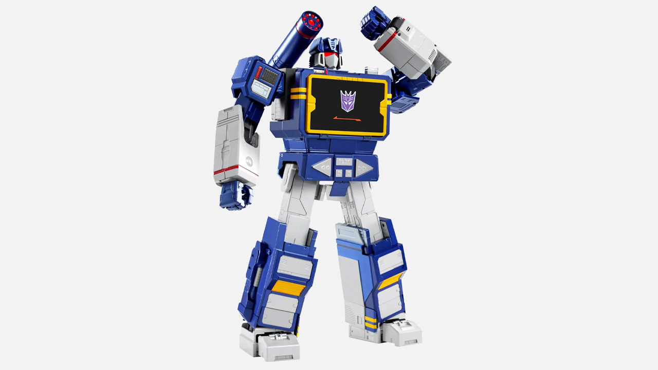 World's First Fully Auto-Converting Soundwave Robot by Robosen