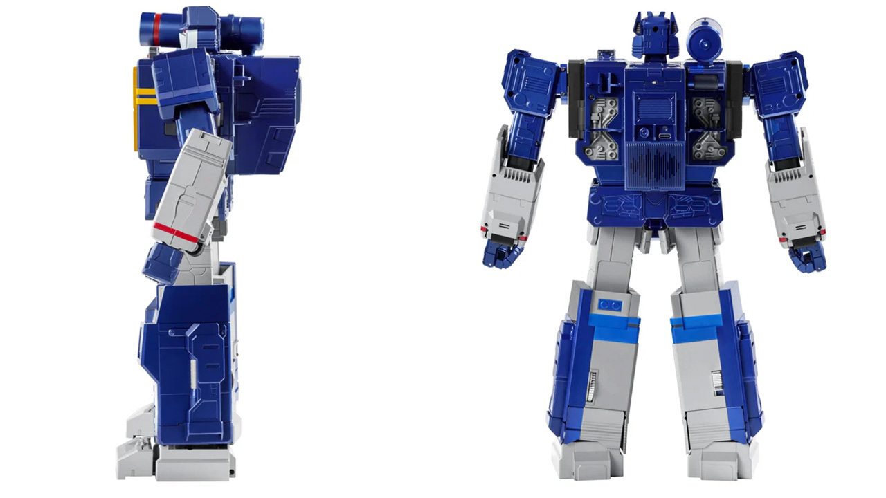 World's First Fully Auto-Converting Soundwave Robot by Robosen