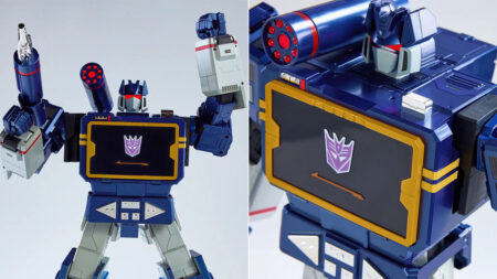 World's First Fully Auto-Converting Soundwave Robot by Robosen