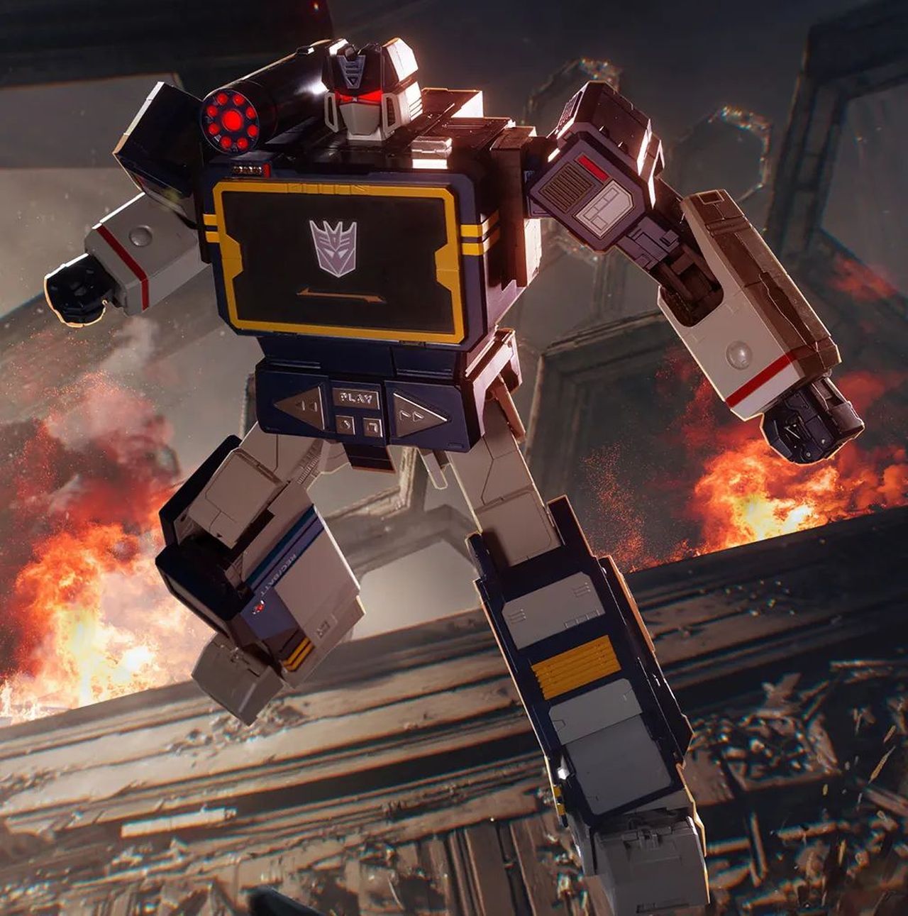 World's First Fully Auto-Converting Soundwave Robot by Robosen