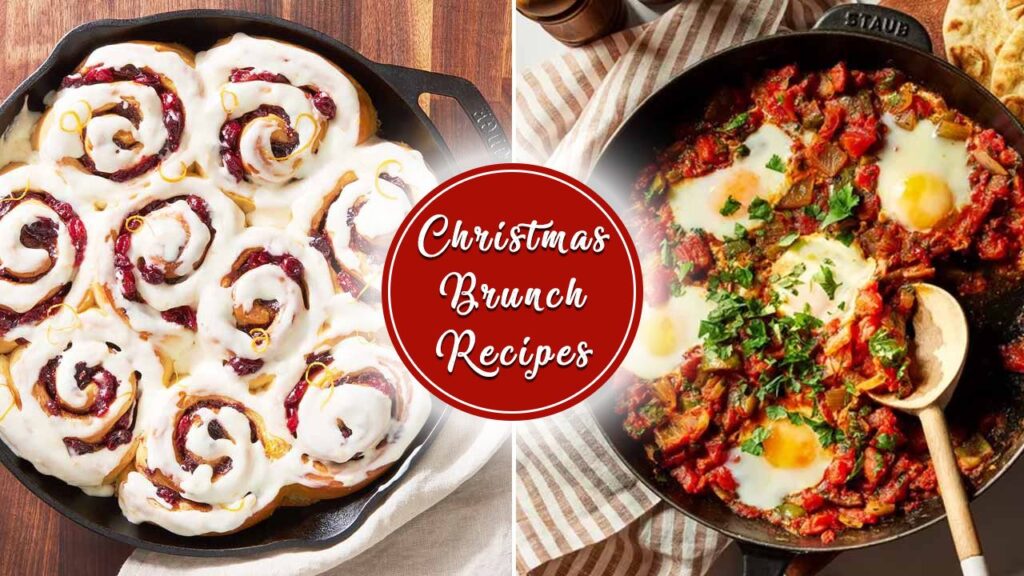 Christmas brunch recipes featured image