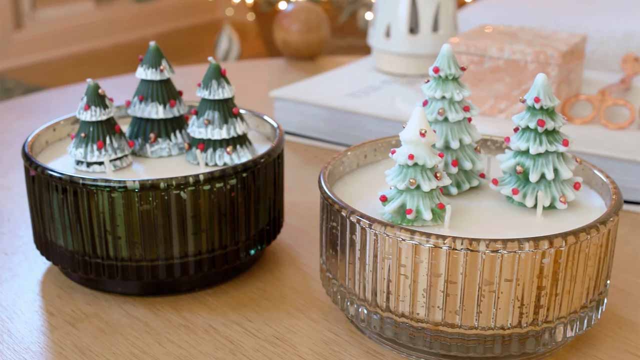 DIY Christmas candles-2