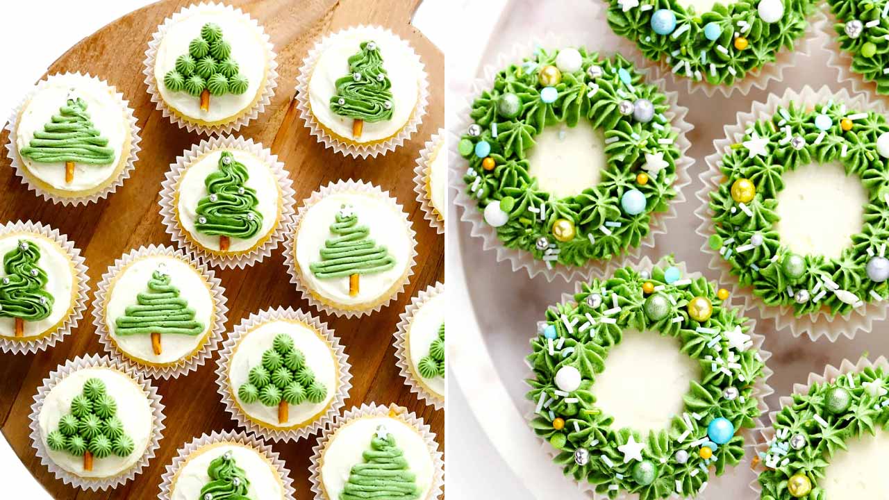 Christmas cupcakes-2