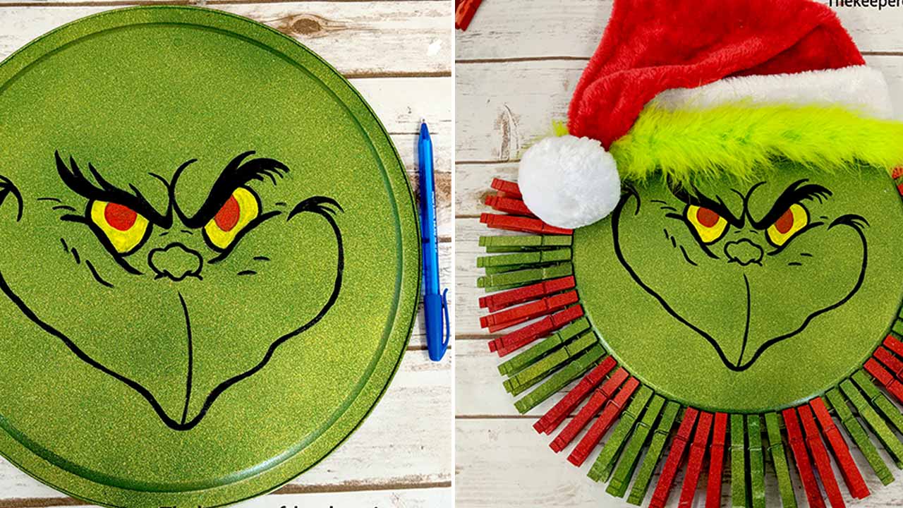 Christmas Grinch decoration-3