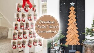 Christmas pallet wood decoration featured image