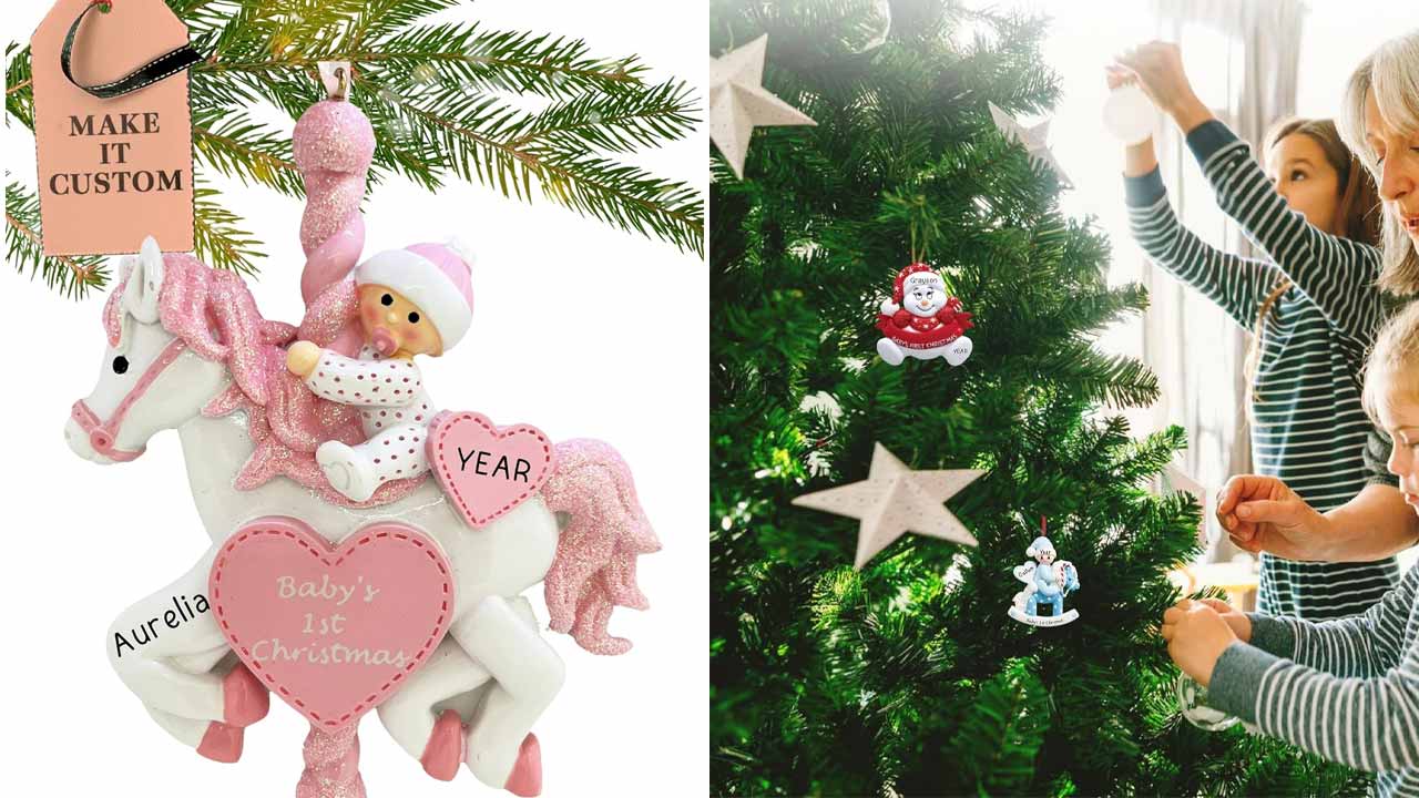 Personalized Christmas Ornaments 12