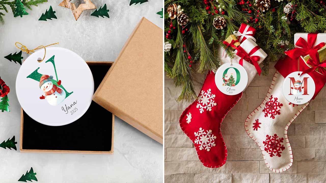 Personalized Christmas Ornaments 13