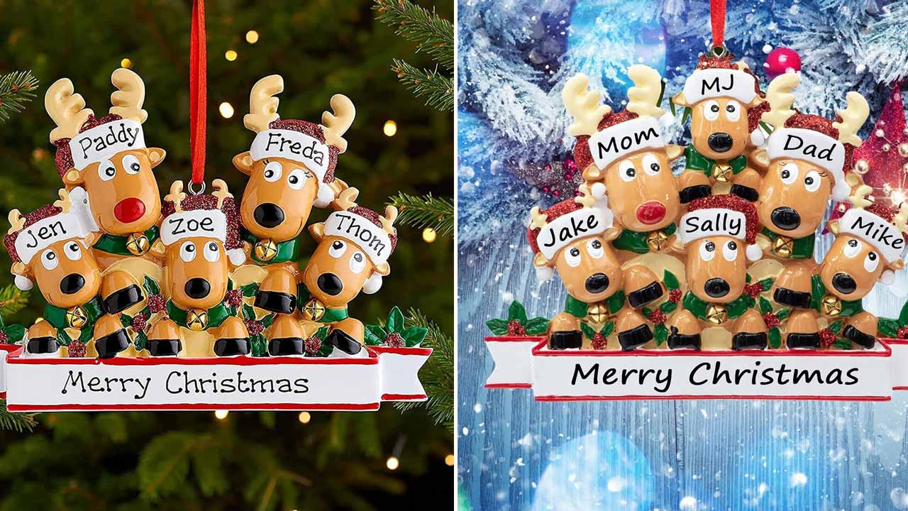 Personalized Christmas Ornaments 4