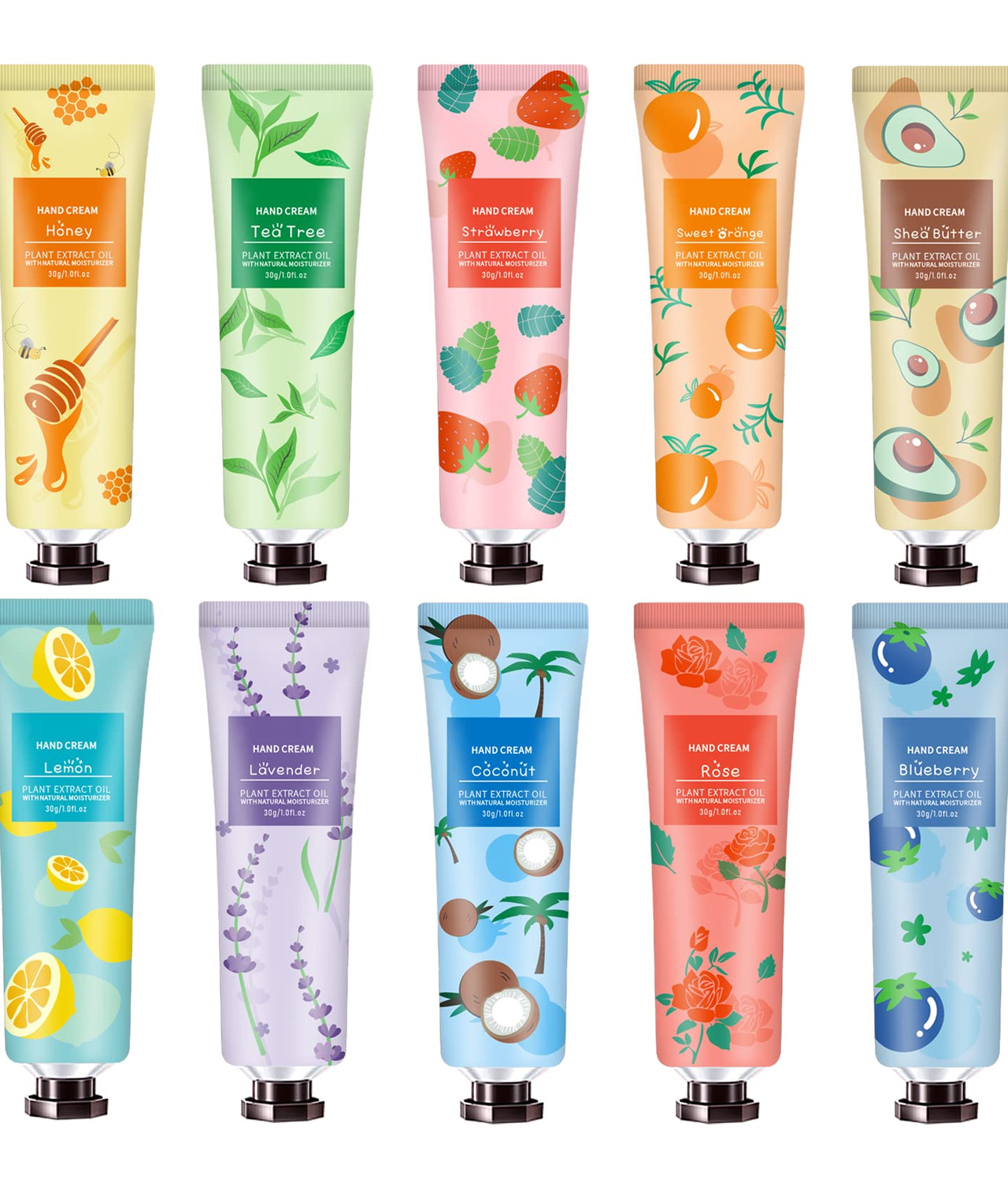 10 Pack Hand Cream Set