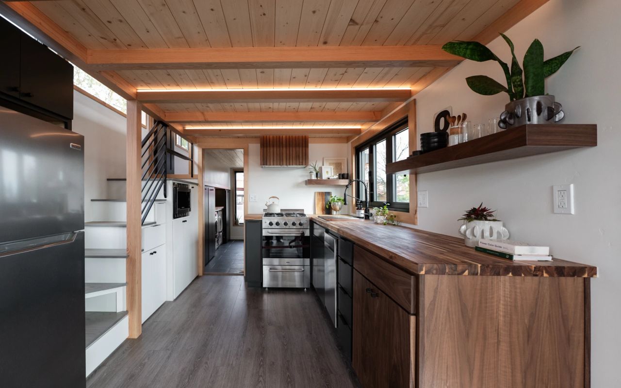 36ft tiny house by Tru Form Tiny