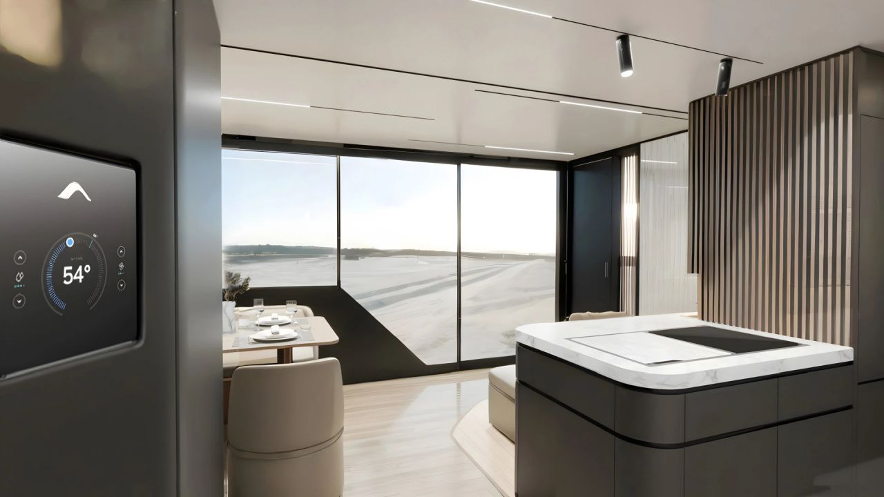 AC Future and Pininfarina AI-THt Trailer at CES 2026