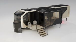 AC Future and Pininfarina AI-THt Trailer at CES 2026