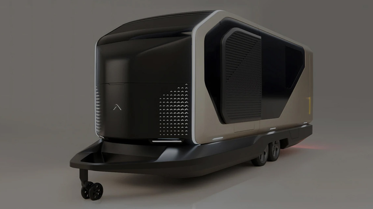 AC Future and Pininfarina AI-THt Trailer at CES 2026